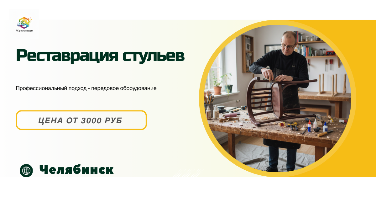реставрация стульев в Челябинске