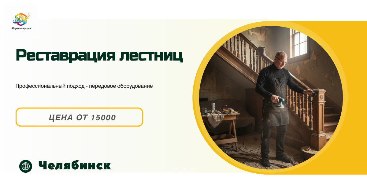 реставрация лестниц челябинск