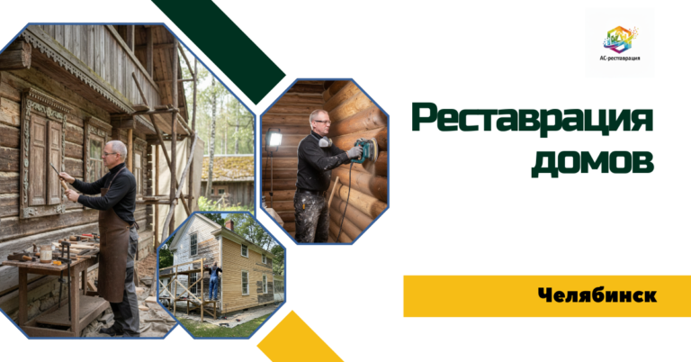 реставрация домов Челябинск