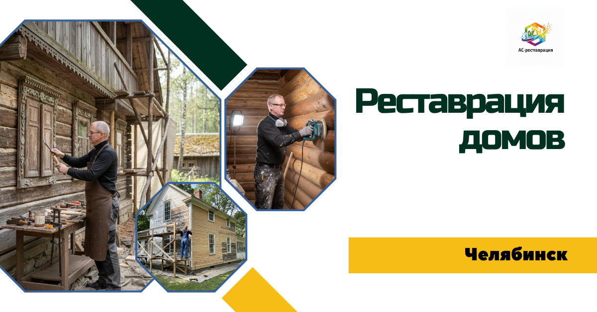 реставрация домов Челябинск